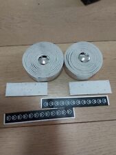Nastro Manubrio BIANCO Colnago cicle tape Handlebar ribbon  + tappi manubrio