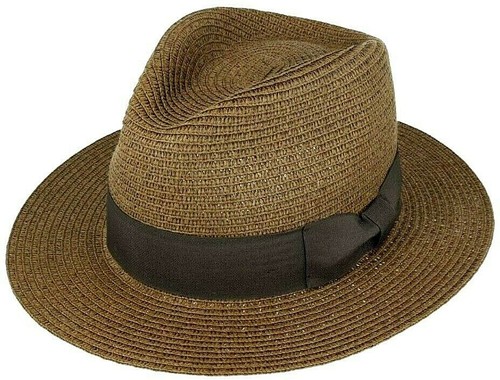 Cappello fedora uomo - uomo, paglia