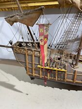 MARE-MARINERIA-ESPLORAZIONI-MODELLO DI ANTICO VELIERO-DECORATIVO-DA COLLEZIONE