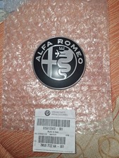 Alfa romeo fregi nero - romeo, 75mm
