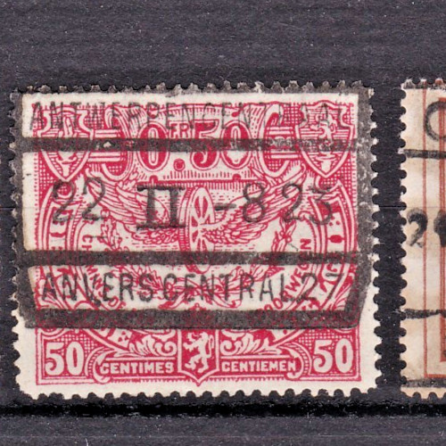 Francobollo 1920 belgio - francobollo, 1920-21