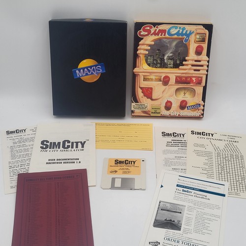 Simcity mac 1989 - 1989, completo