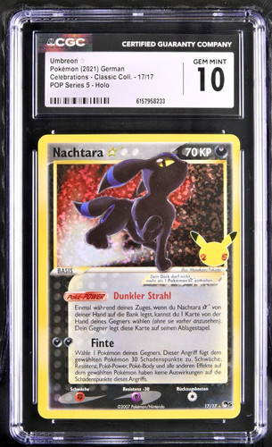 Nachtara umbreon gold star - star, #17
