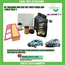 KIT TAGLIANDO 4 FILTRI + 4 KG OLIO 5W30 FIAT PANDA/PUNTO/500 1.3 Multijet EURO 4