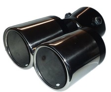 TWIN DOPPIO SCARICO TRIM CURVO