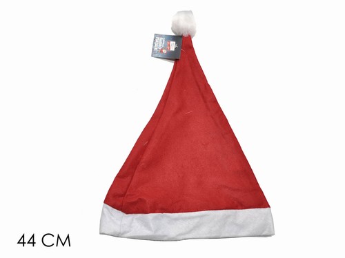 Cappello babbo natale rosso - babbo, 44