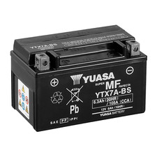 YUASA YTX7A-BS 12V BATTERIA