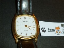 OROLOGIO VETTA ACCIAIO DONNA QUARZO CINTURINO PELLE 