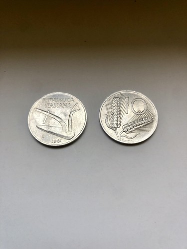 Moneta lire del 1981 - moneta, della