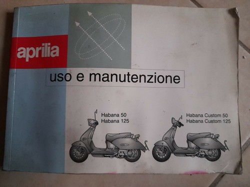 Aprilia libretto uso - libretto,