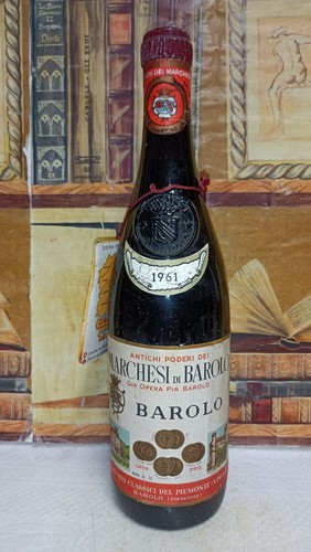 Vino 1961 barolo marchesi - vino,