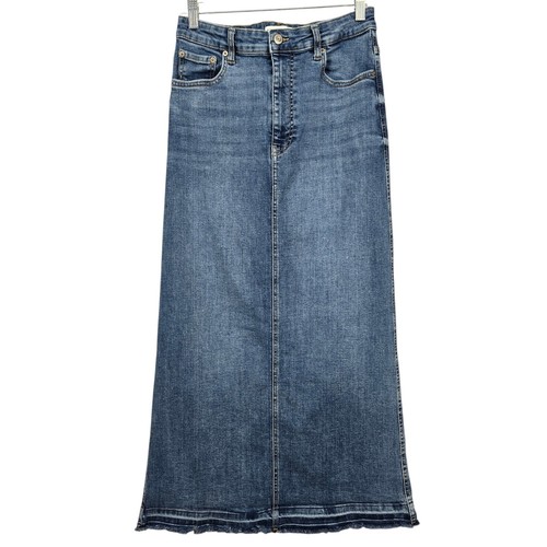 Gonna jeans lunga denim - , zara