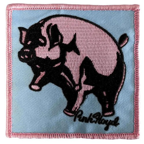 Pink floyd patch animals - pink,