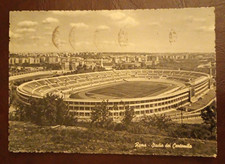 Cartolina Roma Stadio dei