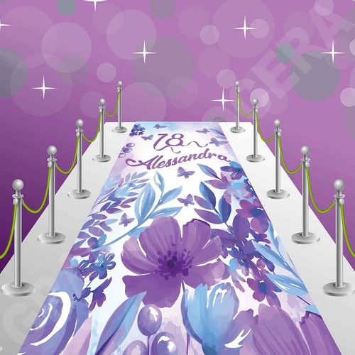 Tappeto anni decorazione - 18,