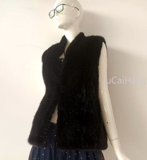 Gilet in vera pelliccia di