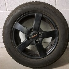 gomme neve  fiat 500 con cerchi lega