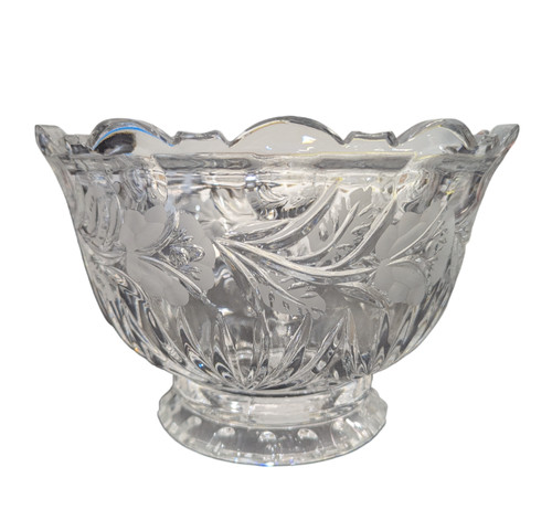 Vaso ciotola fiori inciso - ciotola,