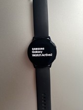 Samsung Galaxy Watch Active2 - 40mm Cassa di Alluminio Nera, Cinturino di Gomma