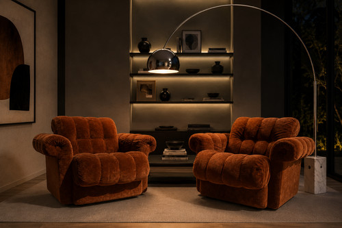Coppia poltrone space age anni - poltrone,
