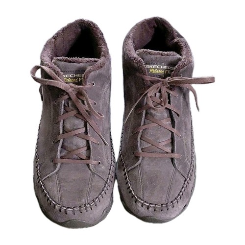 Stivali chukka skechers pelle - stivali,