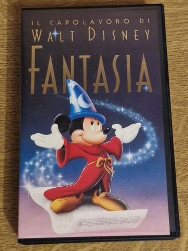Vhs videocassetta walt disney - vhs,