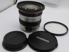 Obiettivo zoom ultrawide Cosina 19-35mm F3.5-4.5 per Canon EOS + filtro 15€ testato