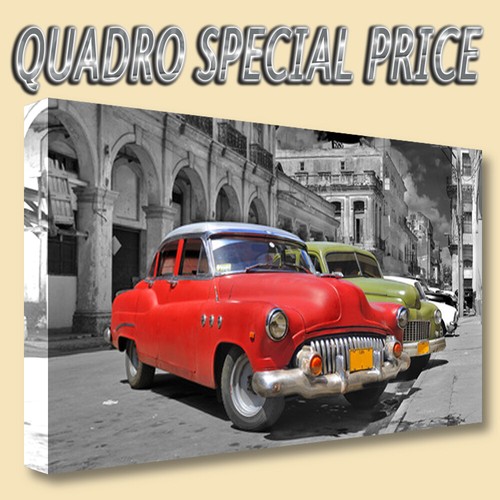 Quadri moderni tela 30x50 auto - quadri,