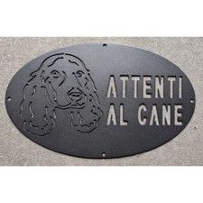 Targa Cartello "ATTENTI AL