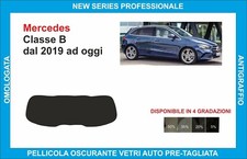 pellicole oscuranti vetri compatibile con mercedes classe b dal 2019 kit lunotto
