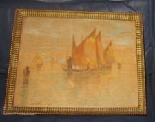 G. A. Pappalardo, Pirografia colorata, Venezia . Pedara, Catania, Sicilia.