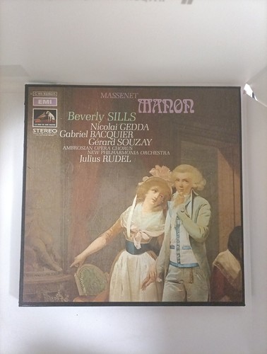 Massenet manon lp - manon, 3x