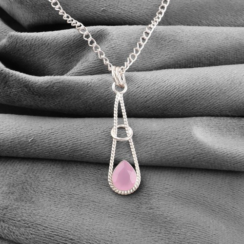 Ciondolo argento 925 pera - argento,