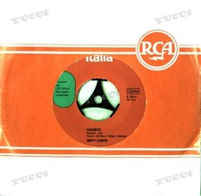 Betty Curtis - Chariot / Occhi Neri E Cielo Blu 7in 1964 (VG) .*