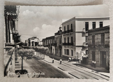 cartolina napoli afragola corso garibaldi viaggiata 1963 formato grande