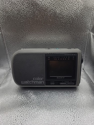 Sony color watchman lcd - sony,