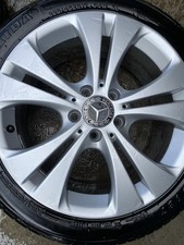 4 Cerchi In lega da 17 Mercedes Con Gomme Nuove ,225/45/17