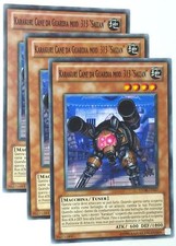 Set 3X KARAKURI CANE DA GUARDIA MOD. 313 SAIZAN  STOR-IT027 Comune Italia YUGIOH