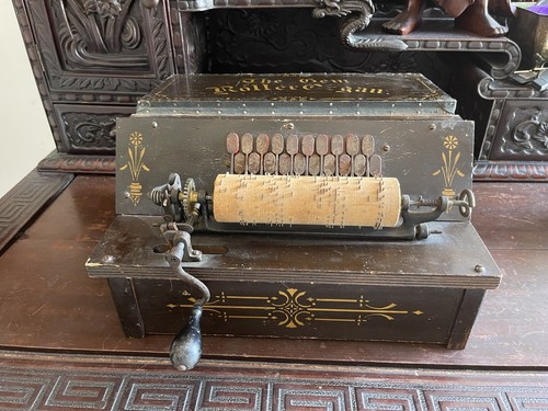 Antico carillon organo rullo - organo, a