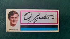 Figurina Calciatori Panini 1971_72 Autografata Facchetti Inter