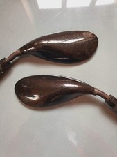 Specchietti Retrovisori per Moto A Goccia Neri