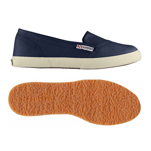 Scarpa superga ballerina blu - superga,