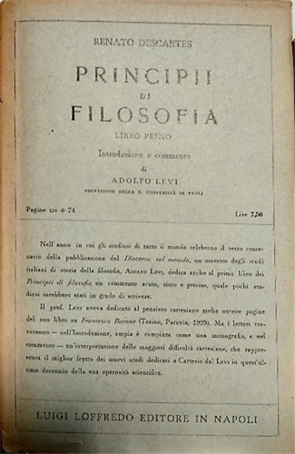Cartesio principi di - -,