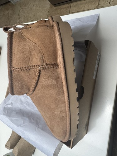 Stivali mini ugg beige taglia - mini,