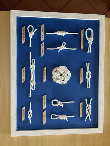Quadro nodi nautica marina