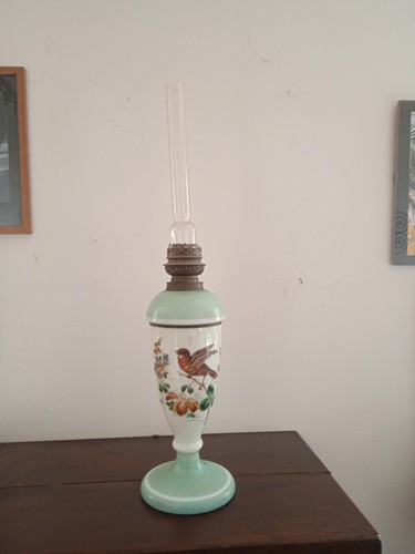 Vecchia lampada ceramica a - lampada,