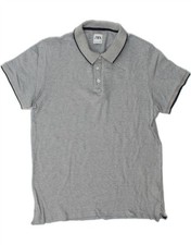 Polo uomo ZARA grande grigio