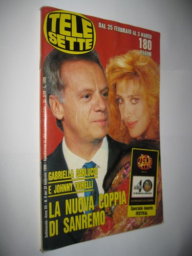 Rivista tele sette 9 - rivista,