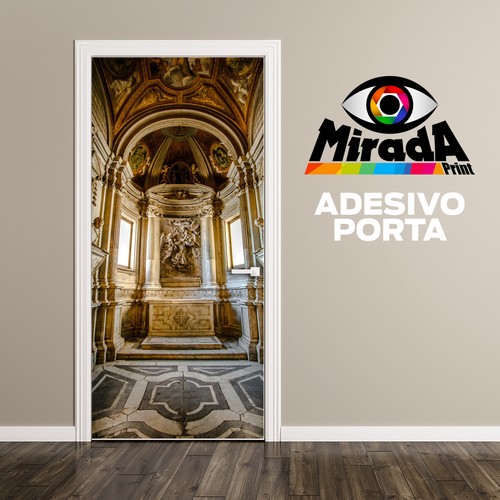 Porta adesiva wall sticker - adesiva,