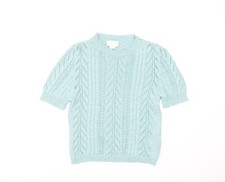 Maglione pullover blu donna UK